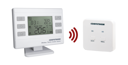 Termostate de Ambient - Termostat de camera digital programabil, cu radiofrecventa Q72RF