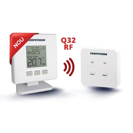 Termostate de Ambient - Termostat de cameră fără fir (cu radiofrecvență), COMPUTHERM Q32RF
