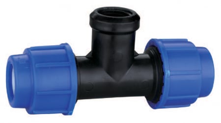 Instalatii apa/gaz/canalizare - Teu compresiune FI 20*1/2"