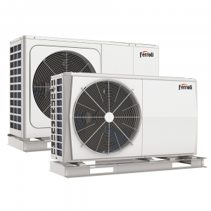 Pompe de caldura - Pompa de caldura aer-apa FERROLI OMNIA M3.2 HI3 8 cu rezistenta integrata 3KW