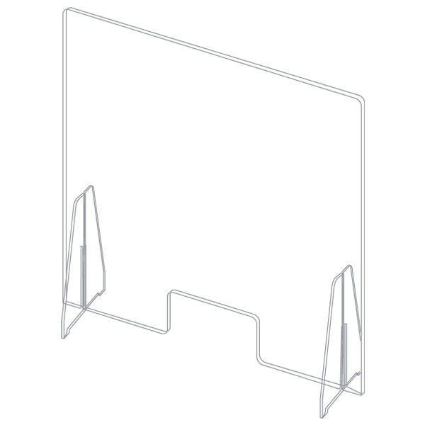 Counter Systems H 99 x L 99 CM - removable screen protector [1]