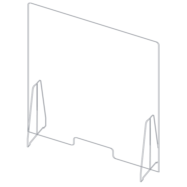 Counter Systems H 99 x L 99 CM - removable screen protector [3]