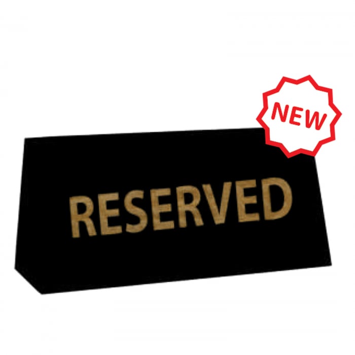 "Reserved" tabletop [1]