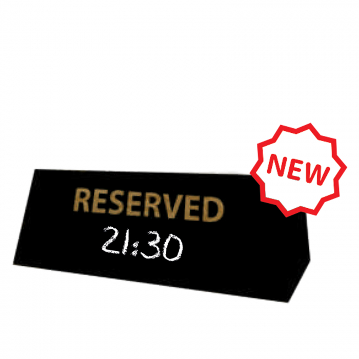 "Reserved" tabletop [4]