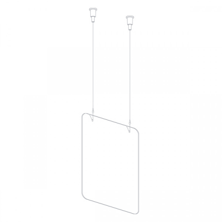 Counter Systems H 99 x L 66 CM - suspended kit [0]
