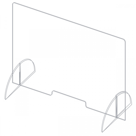 Counter Systems H 65 x L 75 CM - removable screen protector [0]