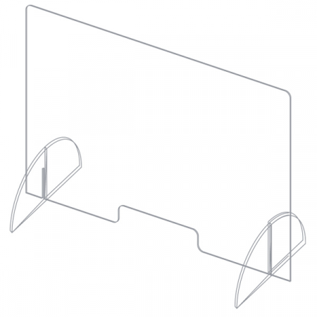 Counter Systems H 65 x L 75 CM - removable screen protector [1]