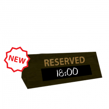 "Reserved" tabletop [2]