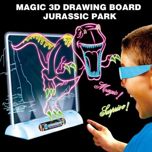 Is Scaring Twinkle Tabla magica cu desene 3D, Magic drawing board 3D