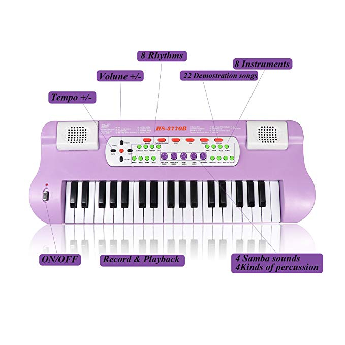 Orga Electronica cu microfon, Functii multiple, 50 cm, Toyska [3]