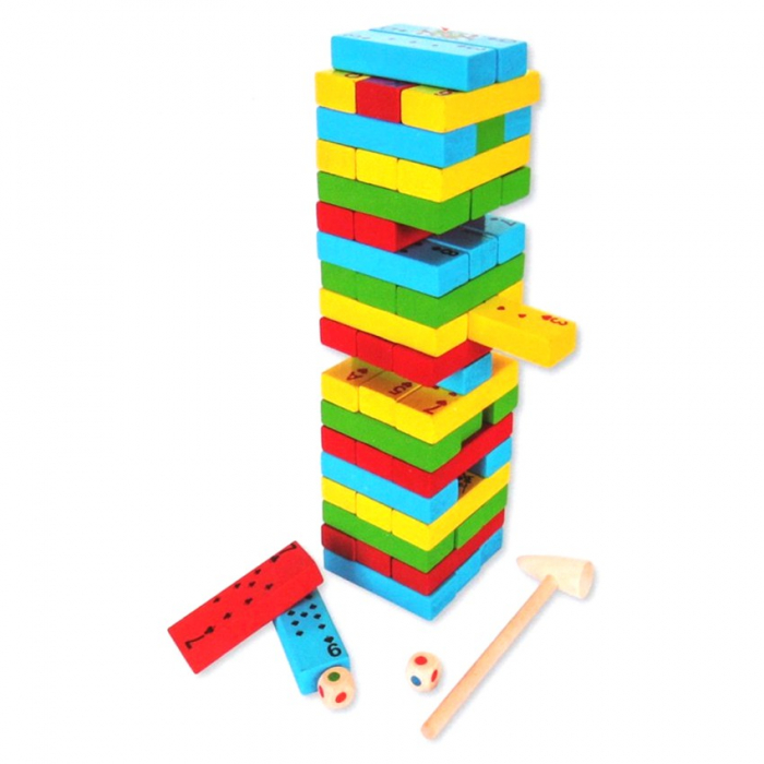 Joc de Inteligenta Domino, 54 piese, Toyska [2]