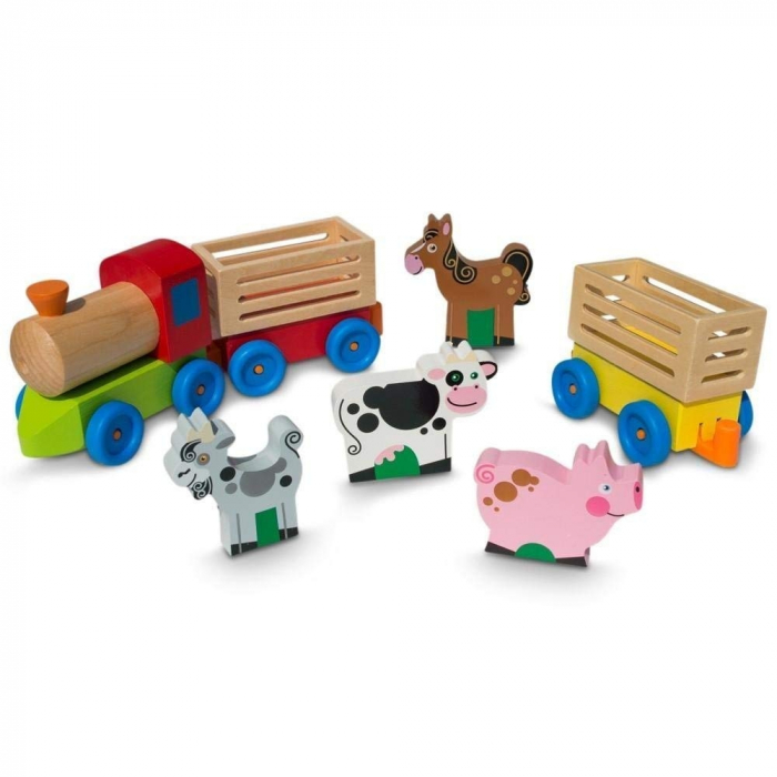 Trenulet din lemn, Ferma Animalelor, Toyska [2]
