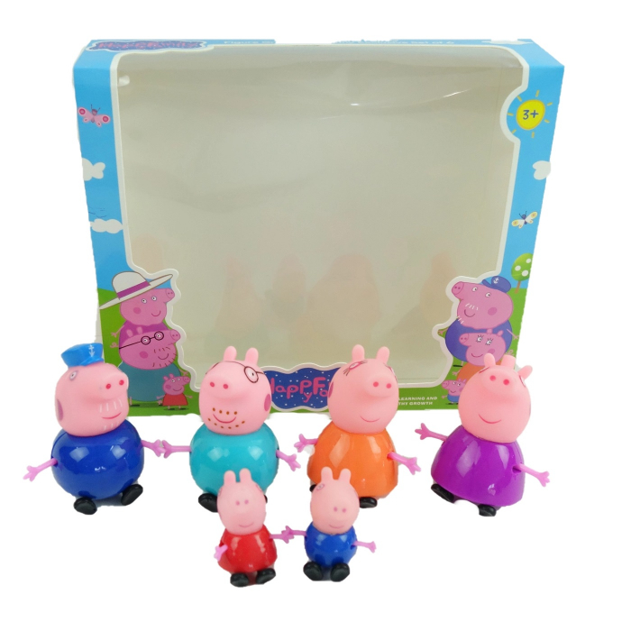 Set 6 figurine Peppa Pig, Toyska [2]