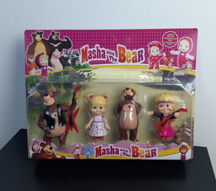 Set de joaca Masha si Ursul, 4 figurine, Toyska [2]