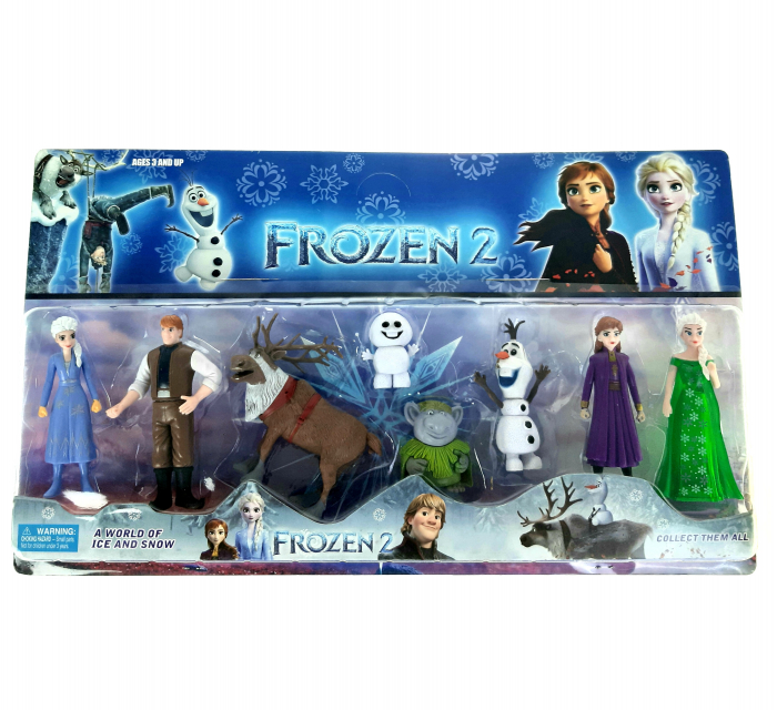 Set 8 Figurine Frozen II & Troll, Toyska [1]