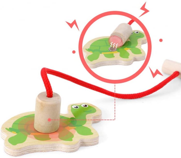 Joc lemn Pescuit Magnetic Marine, Toyska [2]