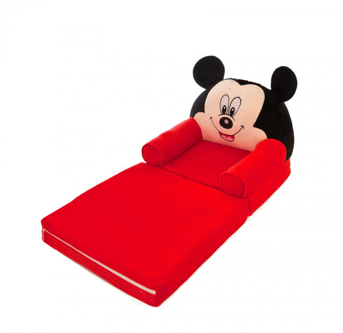 Fotoliu extensibil din plus Mickey Mouse, 80x50 cm [4]