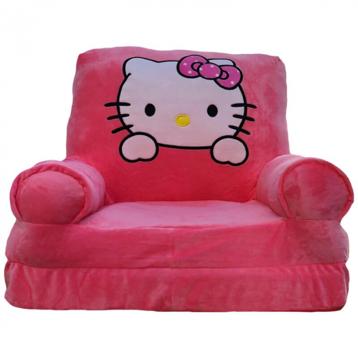 Fotoliu din plus extensibil Hello Kitty, roz [2]