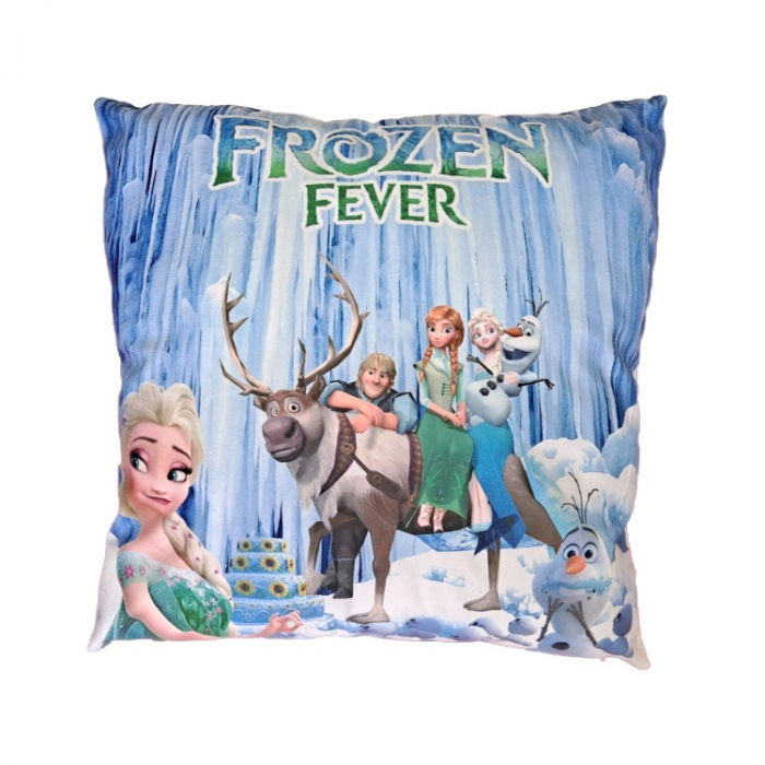 Perna pentru copii Frozen, 40x40 cm, multicolor, model C [1]