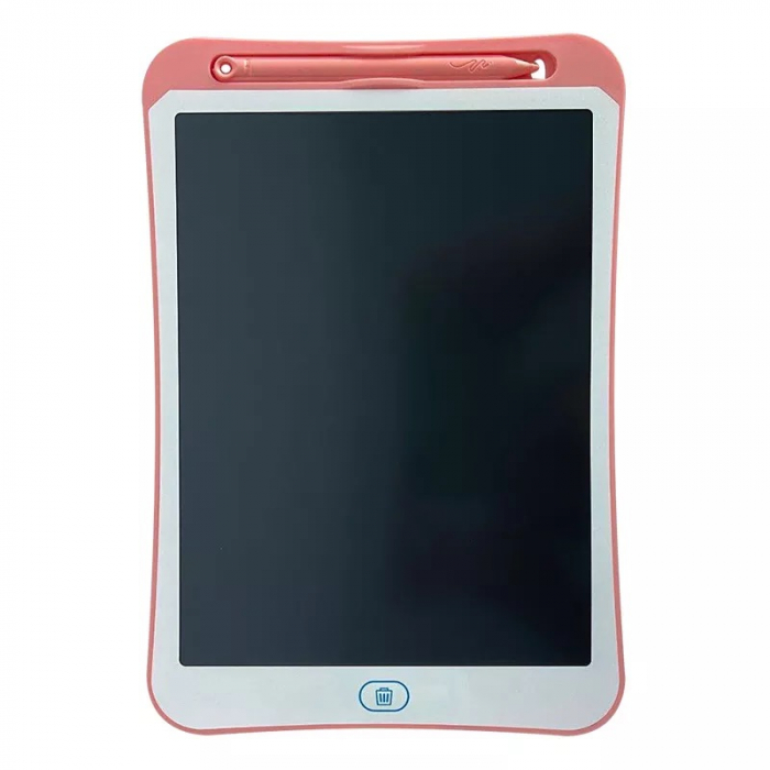 Tableta grafica LCD pentru notite si desene cu stergere automata 8.5 Inch, roz [1]