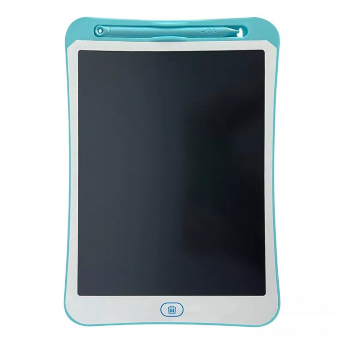 Tableta grafica LCD pentru notite si desene cu stergere automata 8.5 Inch, albastru [1]
