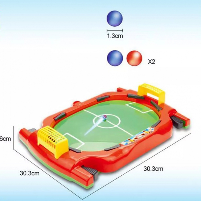 Joc Fotbal de masa cu Flippere pentru copii, 2 jucatori, multicolor [2]