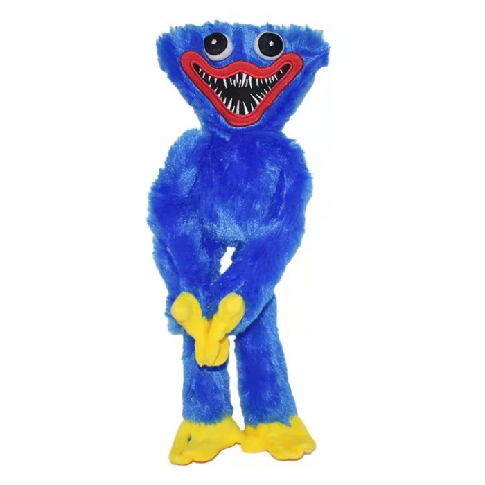 Mascota de plus Huggy Wuggy din Poppy Playtime, 40 cm, albastru [1]