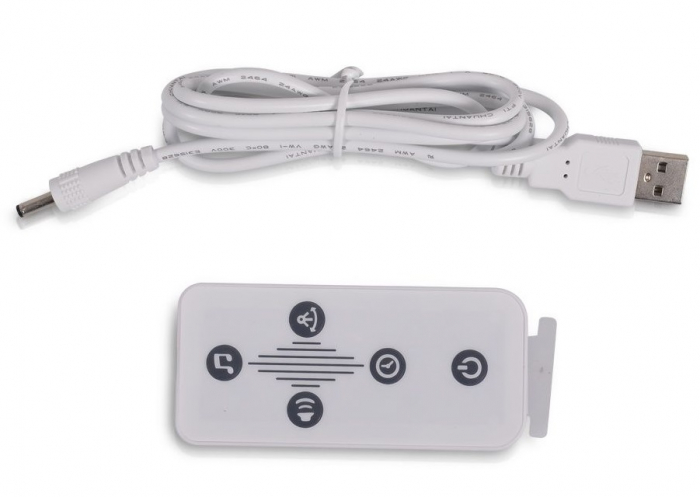 Balansoar electric 3 in 1 Mastela, bluetooth, telecomanda, gri [15]