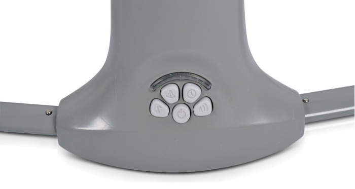 Balansoar electric 3 in 1 Mastela, bluetooth, telecomanda, gri [14]