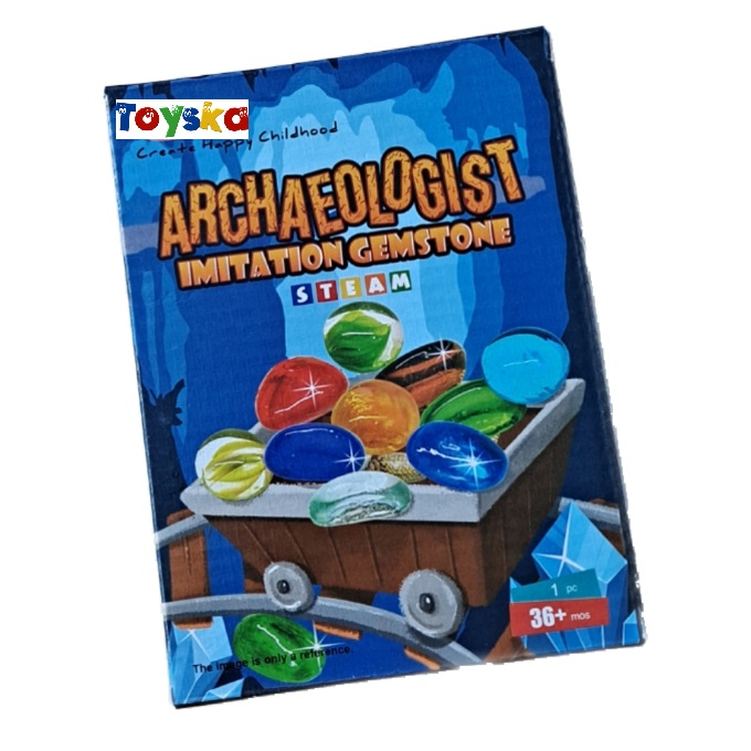 Set Arheologie descopar pietre pretioase, Gemstone Excavation Imitation Gemstone [2]