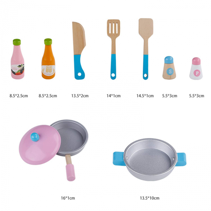 Bucatarie jucarie lemn Catelusul,Toyska [2]