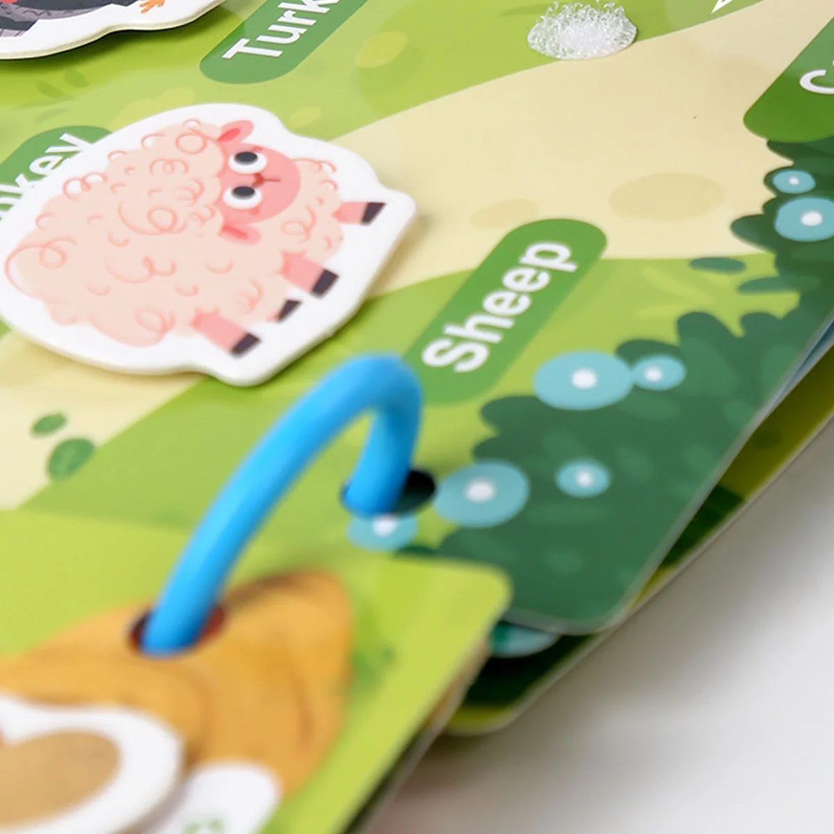 Carte educativa cu stickere reutilizabile Busy Book - Alfabet, 10 activitati [6]