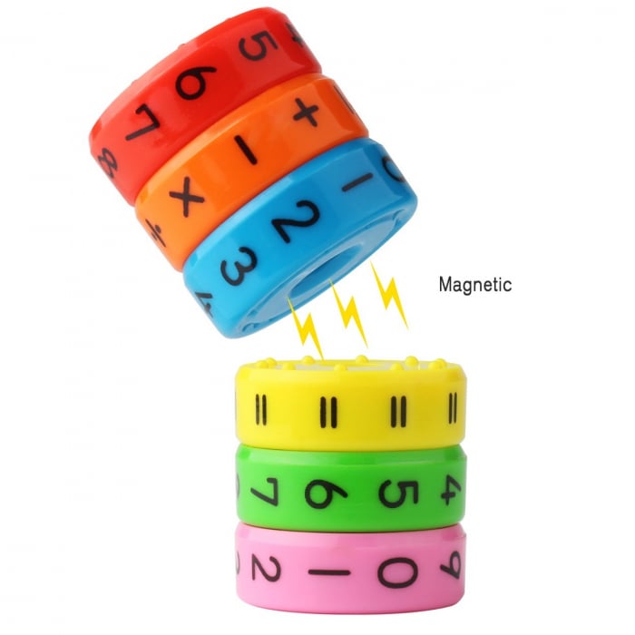 Cilindru Magnetic Aritmetic 3x6 cm, multicolor [2]