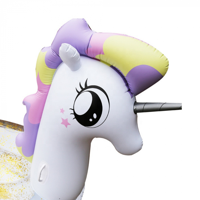 Colac de inot copii model Ponei, 85 cm, multicolor [6]