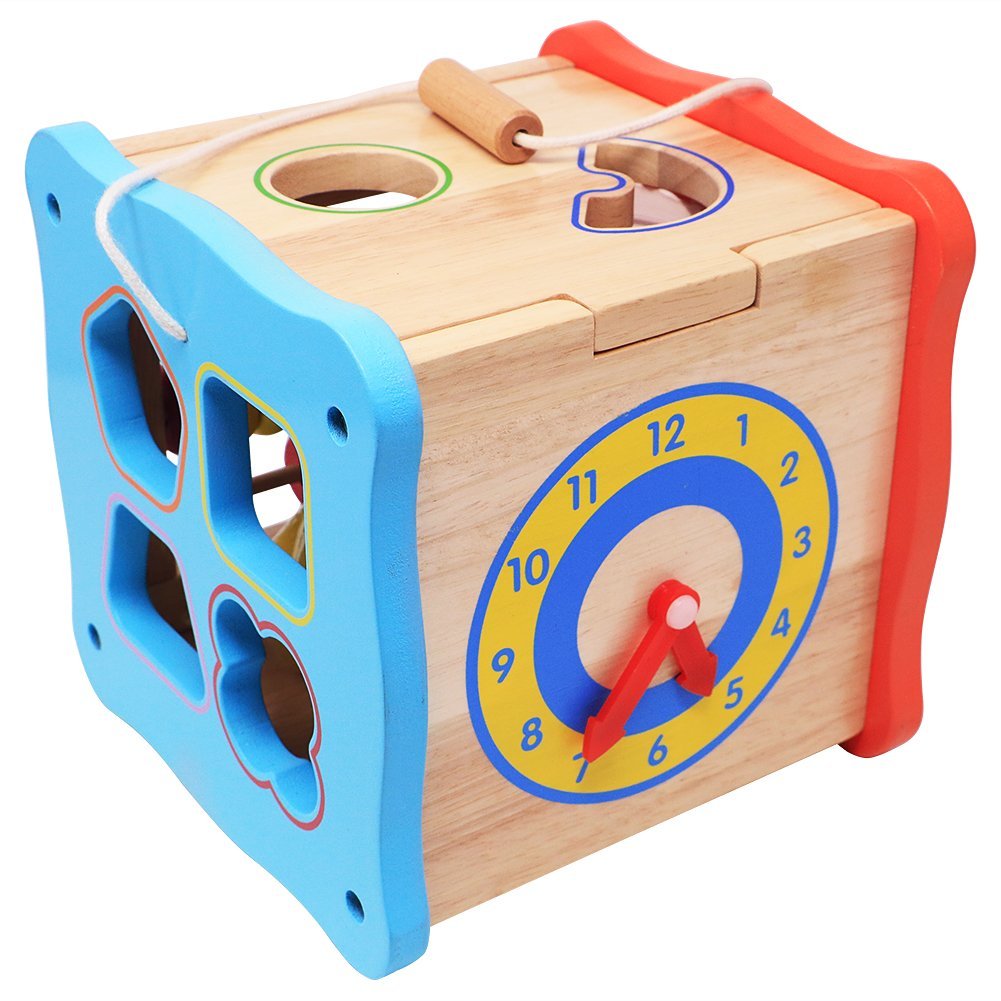 Cub Montessori cu activitati de Sortare si Snuruit Neowows, multicolor [2]