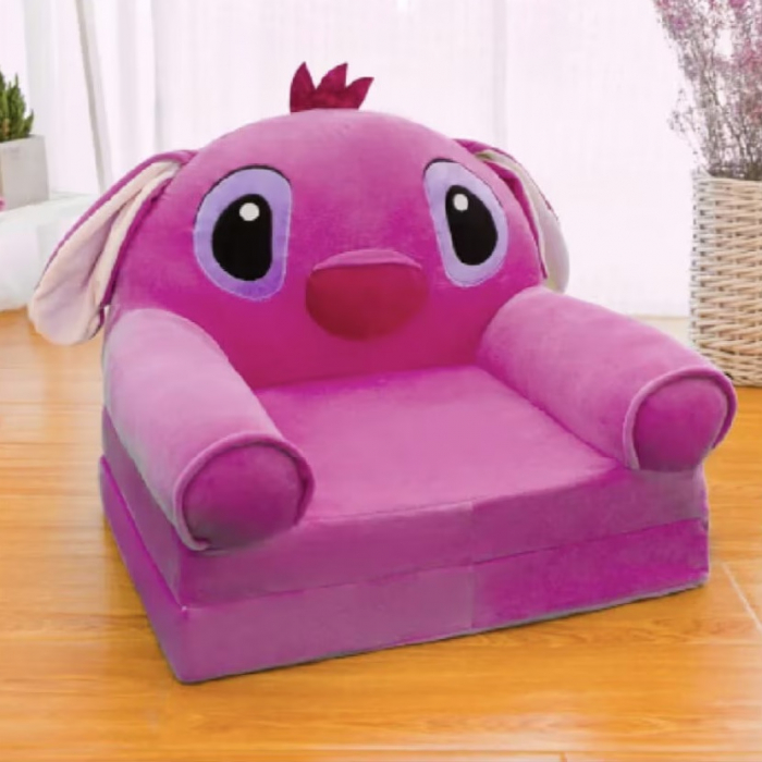 Fotoliu din plus extensibil Angel, Personaj din Lilo&Stitch, roz [2]