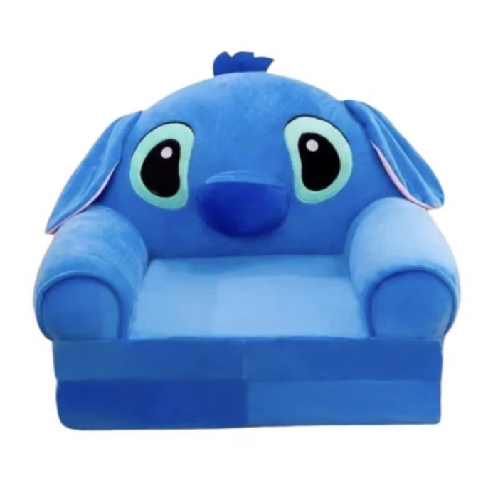 Fotoliu din plus extensibil Stitch, Personaj din Lilo&Stitch, albastru [1]