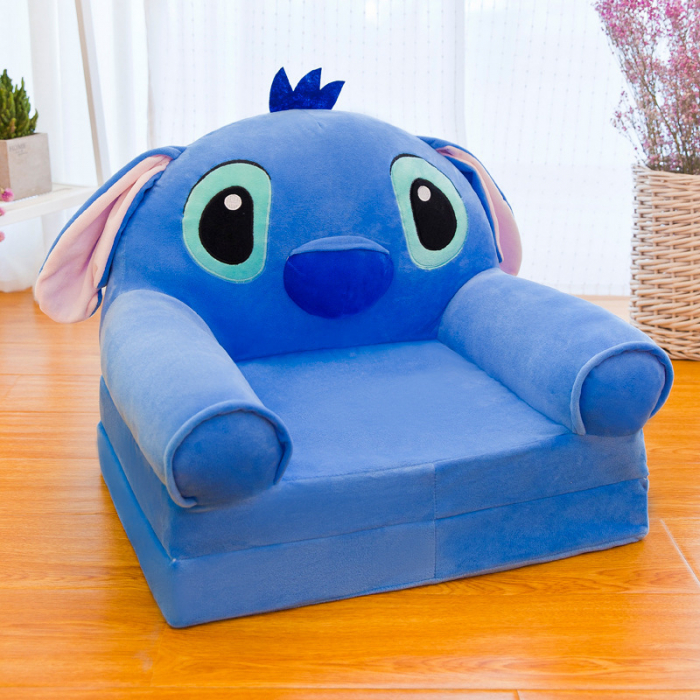 Fotoliu din plus extensibil Stitch, Personaj din Lilo&Stitch, albastru [2]