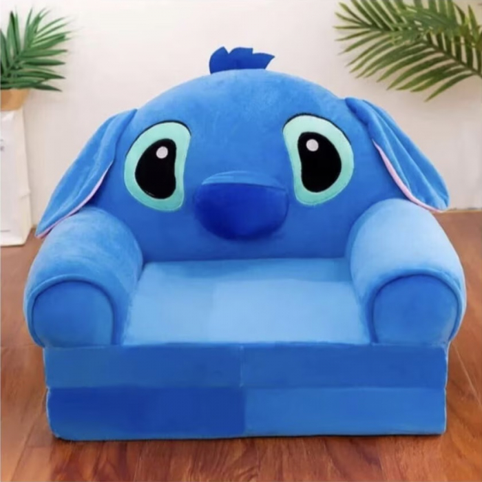 Fotoliu din plus extensibil Stitch, Personaj din Lilo&Stitch, albastru [3]