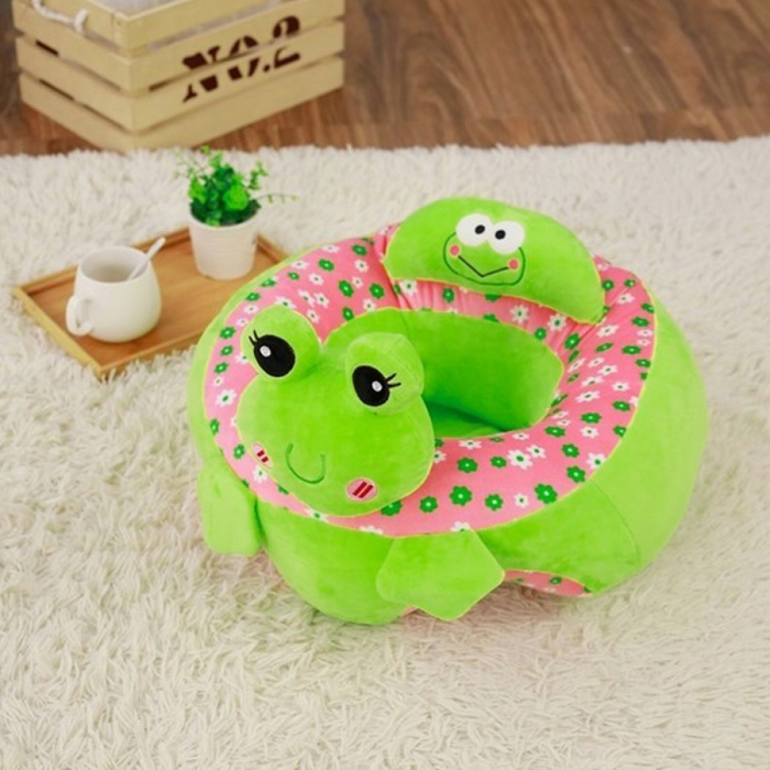 Fotoliu din plus pentru bebelusi Broscuta, verde [3]