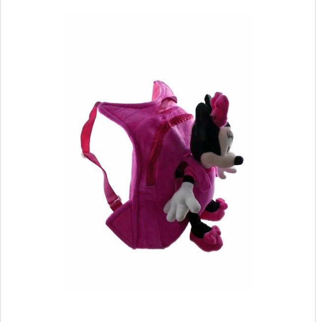 Ghiozdan de plus cu mascota detasabila Minnie Mouse [3]