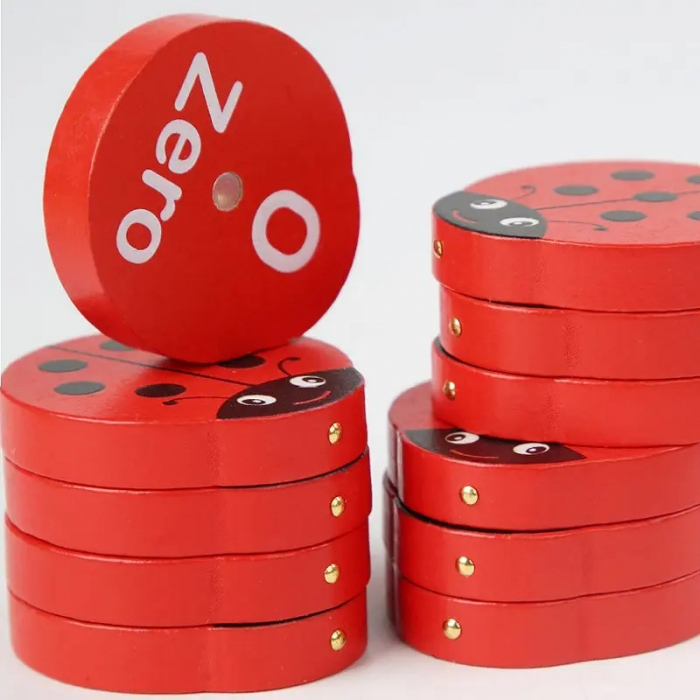 Joc educativ Buburuza 2 in 1, Invatam numere si pescuim, multicolor [7]