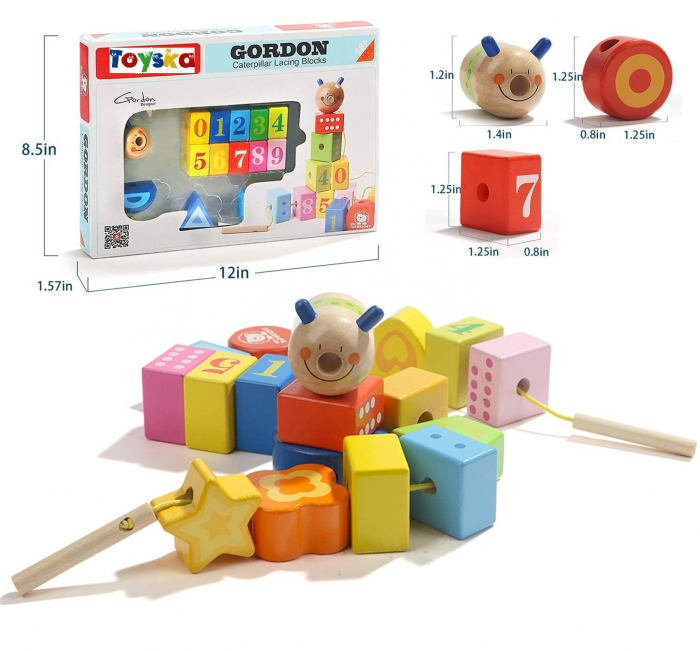 Joc educativ  de snuruit  Omiduta colorata , multicolor [2]