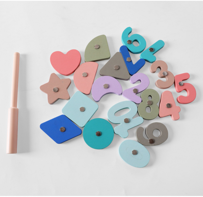 Joc educativ din lemn 5 activitati Various Puzzle Toy, multicolor [3]