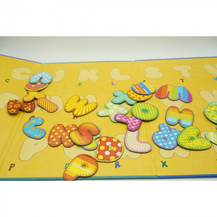 Joc educativ magnetic tip carte, Fancy Magnetic Chartlet, 26 de piese, multicolor [7]