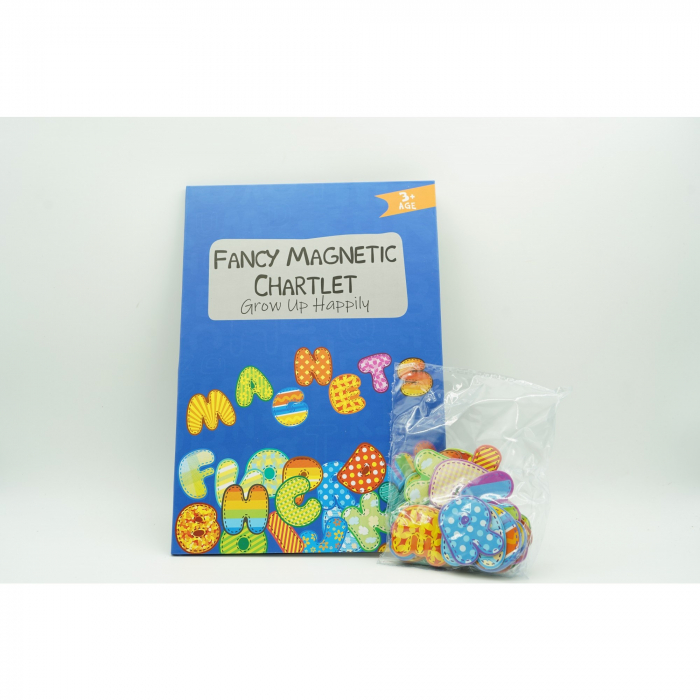 Joc educativ magnetic tip carte, Fancy Magnetic Chartlet, 26 de piese, multicolor [4]