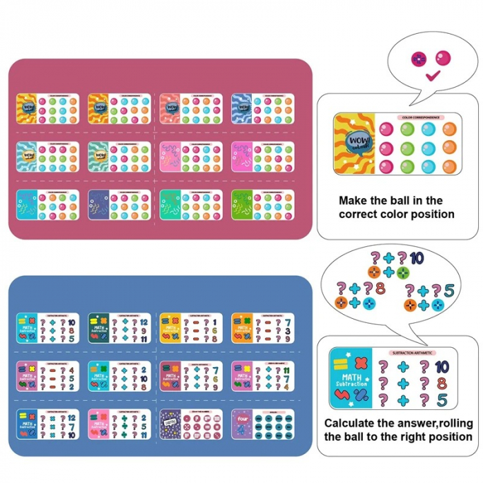 Joc Interactiv  Invarte bilutele,  Roll The Ball, albastru [6]