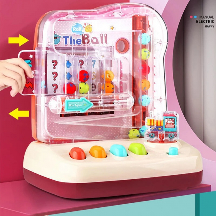 Joc Interactiv Invarte bilutele, Roll The Ball, roz [4]