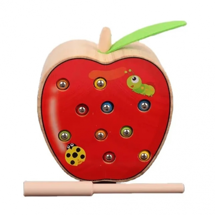 Joc pescuit magnetic Prinde Viermisorii din Mar, multicolor [4]