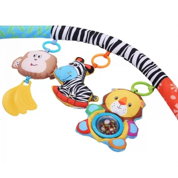 Jucarie Arcada bebe zornaitoare pentru patut/carucior, albastru [3]